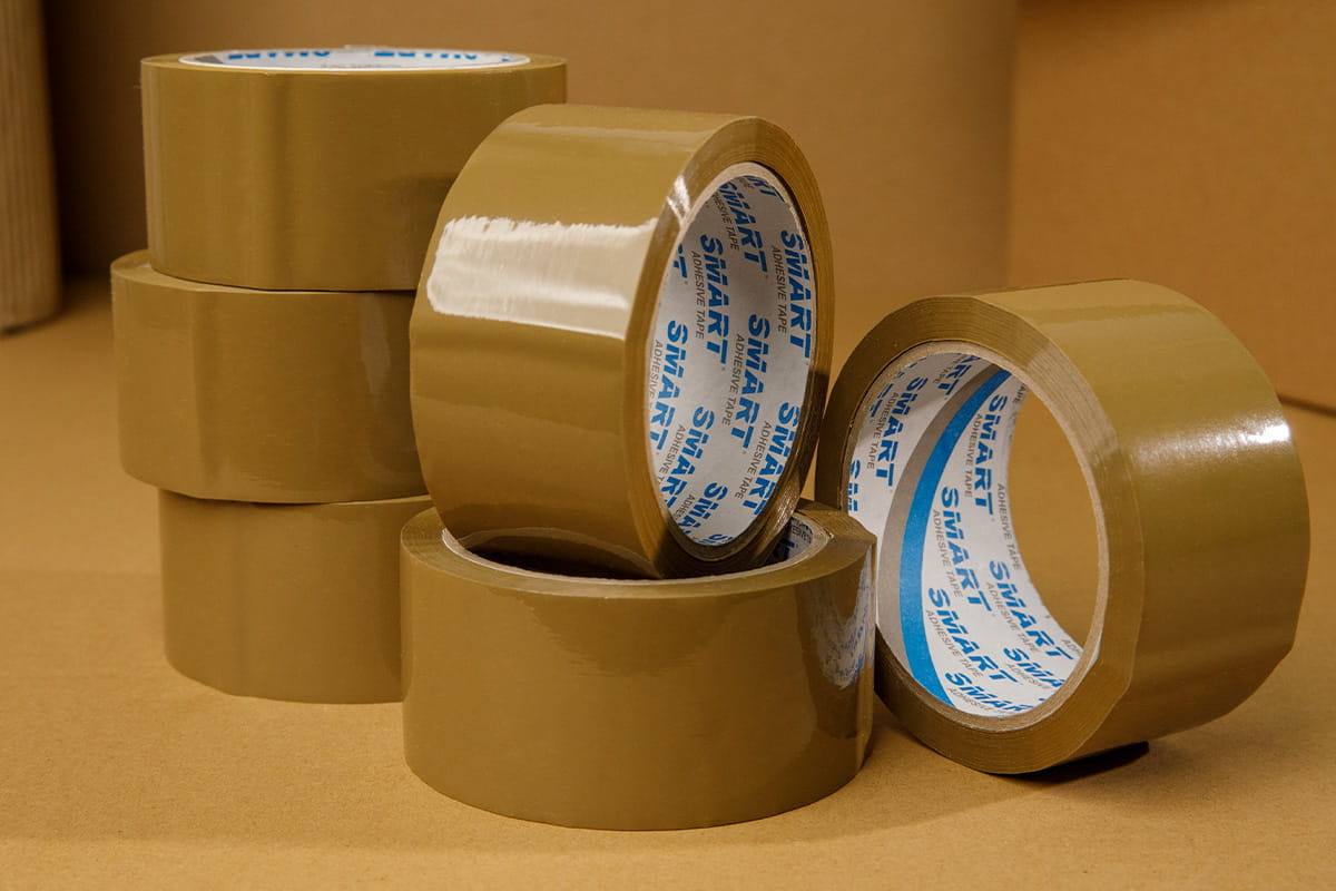Transparent & Brown Tape
